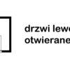KLASYCZNE DRZWI DREWNIANE ZEWNĘTRZNE - 100x200 cm