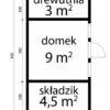 DOMEK DREWNIANY LETNISKOWY DZIAŁKOWY - DREWUTNIA