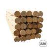 BALE DREWNIANE 220 MM (M3)