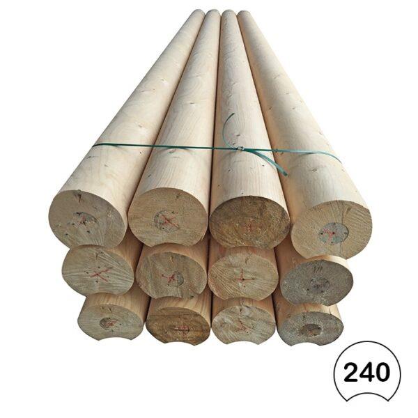 BALE DREWNIANE 240 MM (M B.)