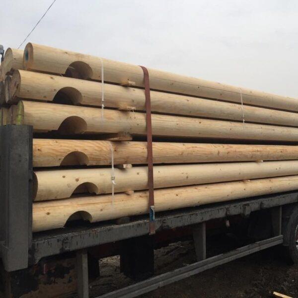 BALE DREWNIANE 240 MM (SZT.)