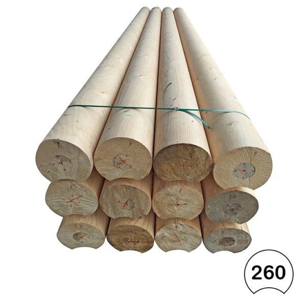 BALE DREWNIANE 260 MM (M B.)