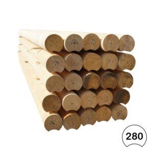 BALE DREWNIANE 280 MM (M3)