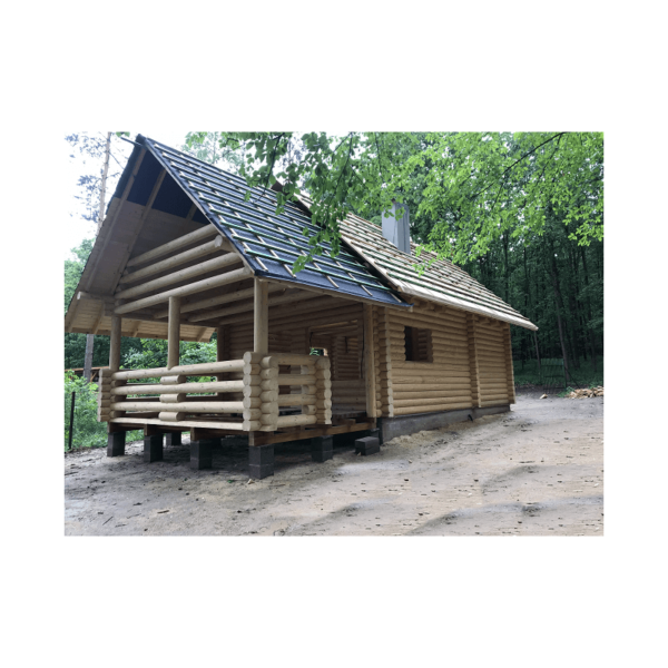 Domek z bali letniskowy